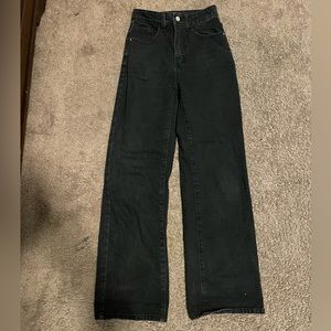 black jeans size 2